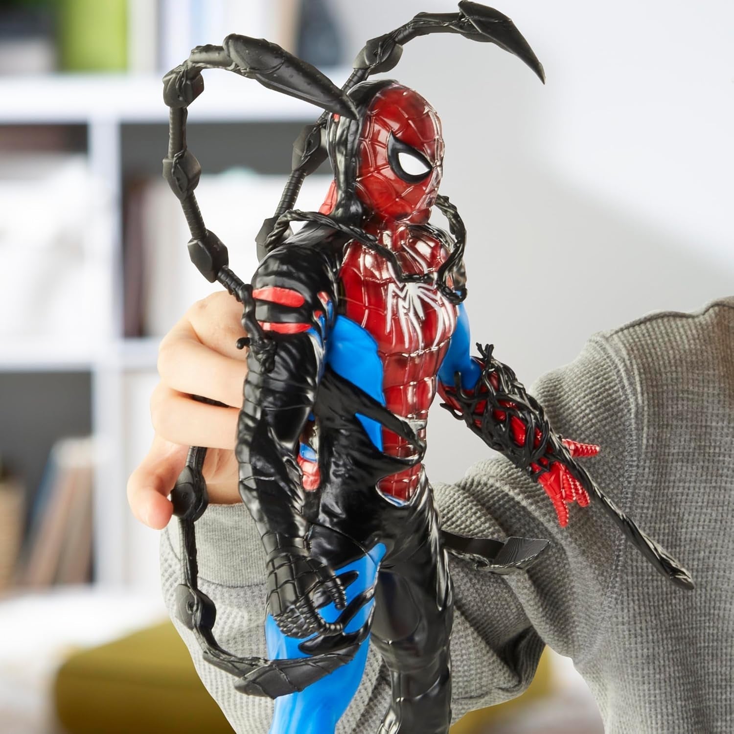 Marvel Spider-Man Venomversus Spider-Man Zmieniacz kolorów Figurka z akcesoriami Figurki Sklep Naty
