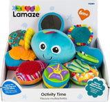 LAMAZE Octivity Time Zabawka sensoryczna dla niemowląt, miękka zabawa i odkrywanie dziecka, ośmiornica dla małych dzieci Odpowiednie od 6 miesiąca życia, chłopcy i dziewczęta powyżej 1 roku. Zabawki dla dzieci Naty Shop
