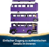 LEGO Harry Potter Przygody z podróżującym rycerzem Zestaw do budowania 5 minifigurek, w tym Ernie Prang, Stan Shunpike i autobus Łapy Zabawka dla fanów Czarodziejskiego Świata Chłopcy i dziewczęta w wieku 8 lat 76446 Zestawy do budowania Beuche den LEGO-Store