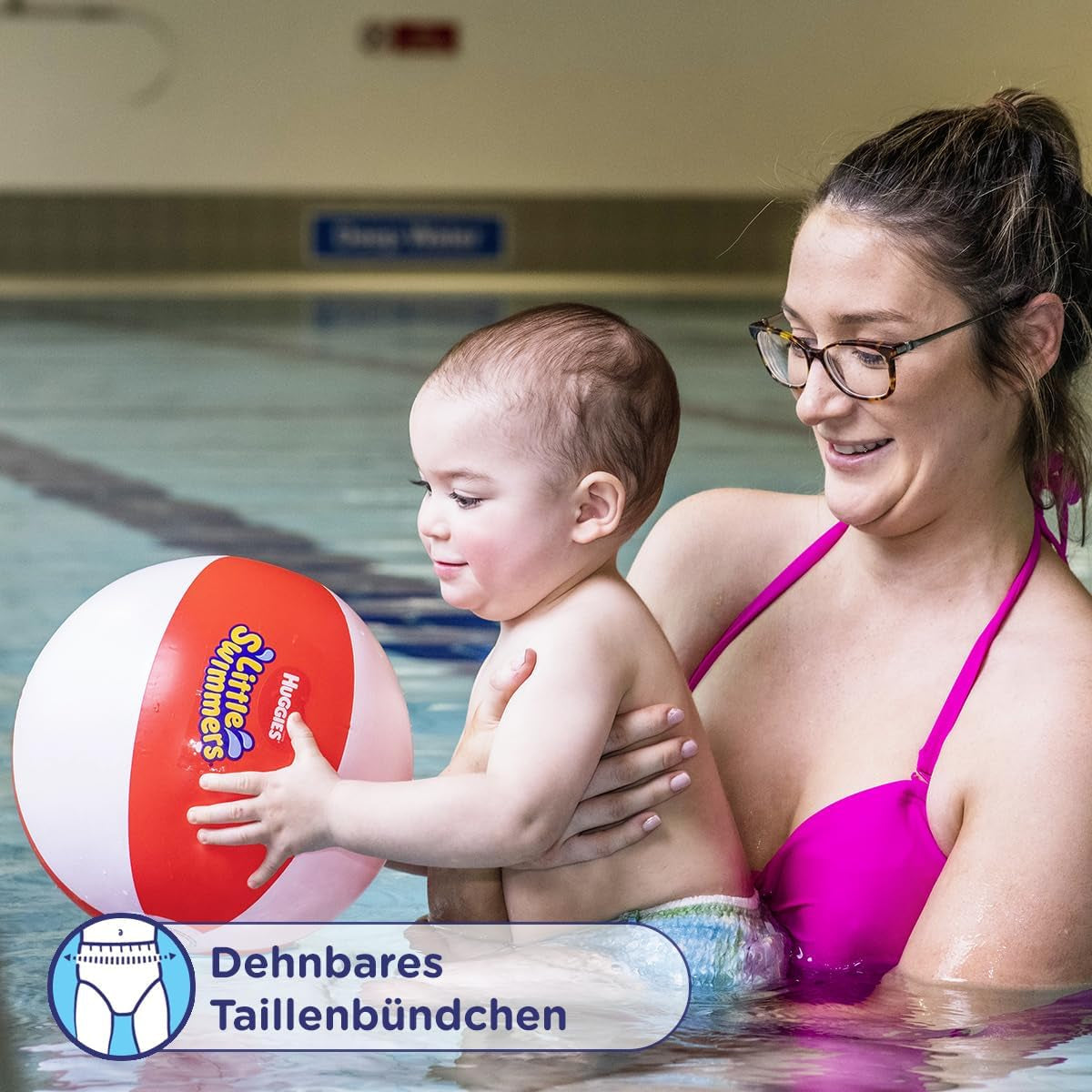 Pieluchy do pływania Huggies Little Swimmers, rozmiar 3-4 (7-15 kg), 1 opakowanie 20 sztuk