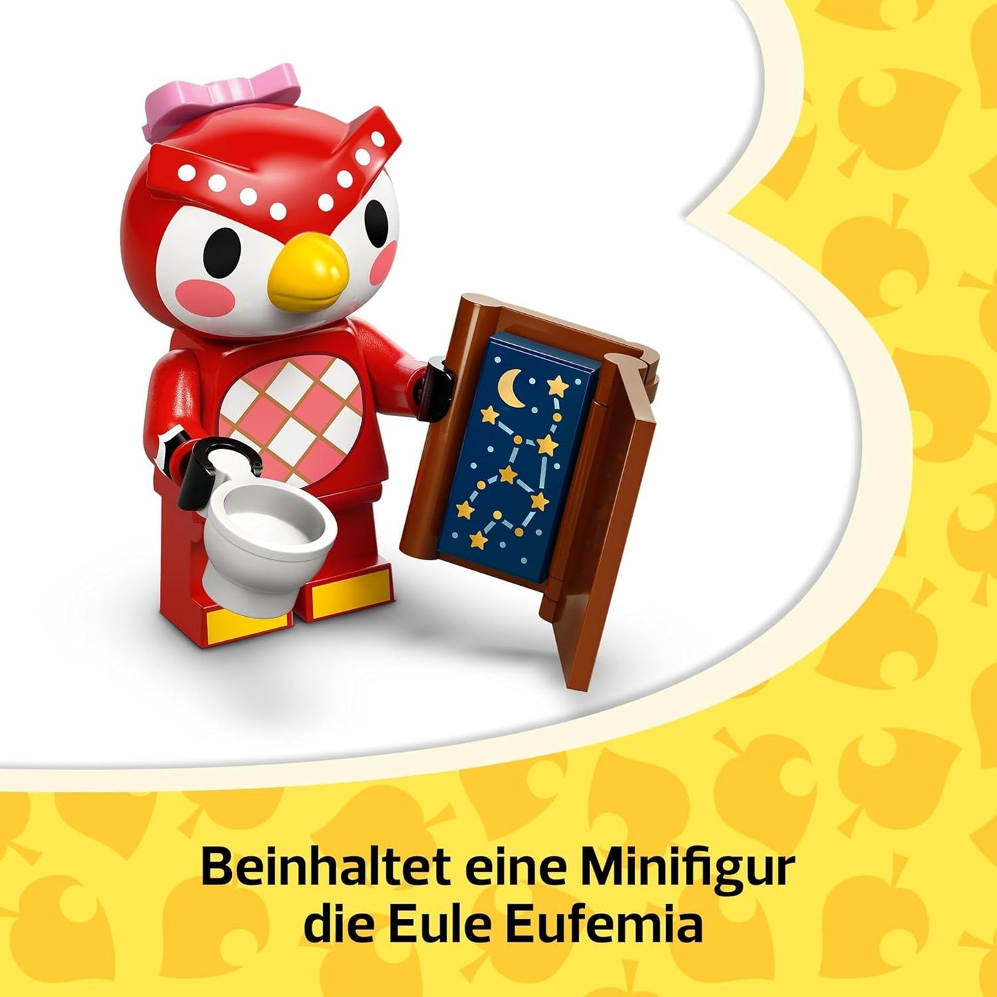 LEGO Animal Crossing Obserwacja gwiazd z Eufemią, zestaw do budowania dla dzieci, pomysłowy zestaw gier wideo z odgrywaniem ról, zabawka dla 6-letnich dziewcząt i chłopców, figurka zwierzątka 77053 Zestawy do budowania Besuche den LEGO-Store