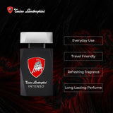 Tonino Lamborghini Intenso for Men 4,2 uncji EDT Spray Naty Shop Produkty do rozczesywania włosów