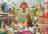Ravensburger Puzzle 12001195 - Sweet Street - 1000-elementowe puzzle dla dorosłych i dzieci powyżej 14. roku życia Puzzle Naty Shop Domyślny tytuł