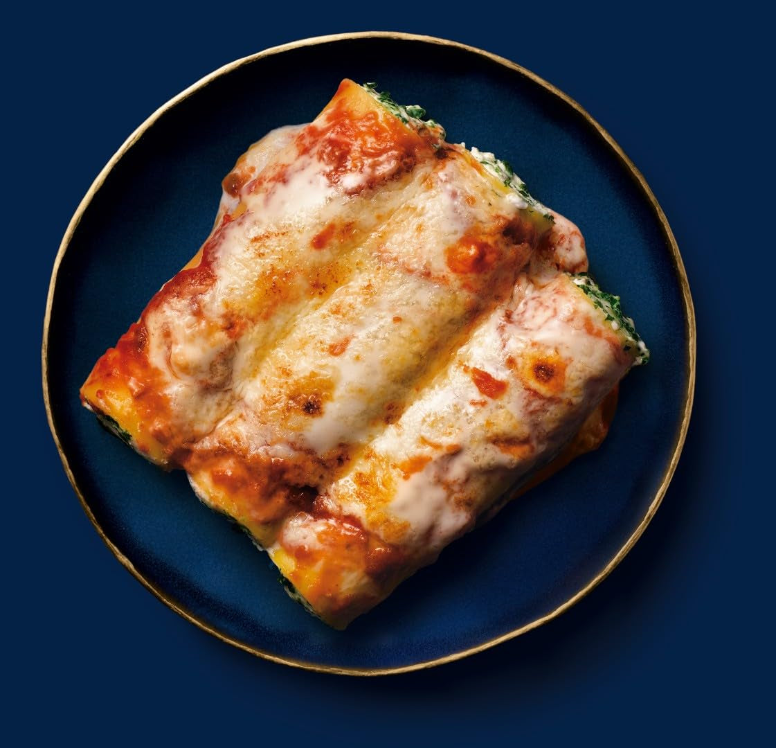 Barilla Collezione Cannelloni Wysokiej jakości makaron z pszenicy durum, zawsze Al Dente, opakowanie 12 sztuk (12 x 250 g)
