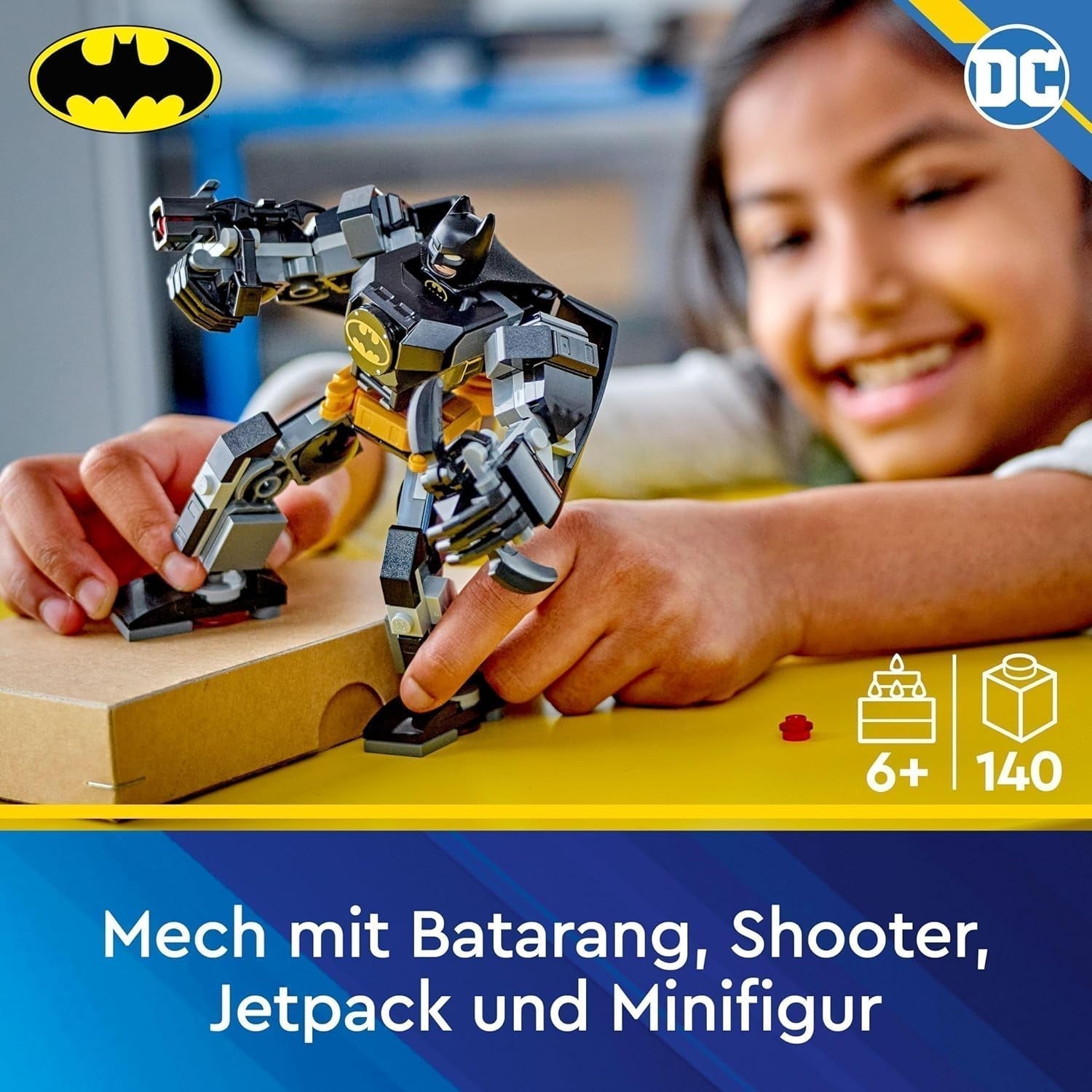 LEGO 76270 DC Comics SUPER Heroes Zestawy do budowania mechów Batmana w sklepie LEGO