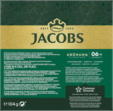 Jacobs Kaffeekapseln Krönung Crema, Intensität 6/12, 10 x 20 Getränke, kompatybilna z Nespresso* Kaffee Kapseln, 200 Kapseln