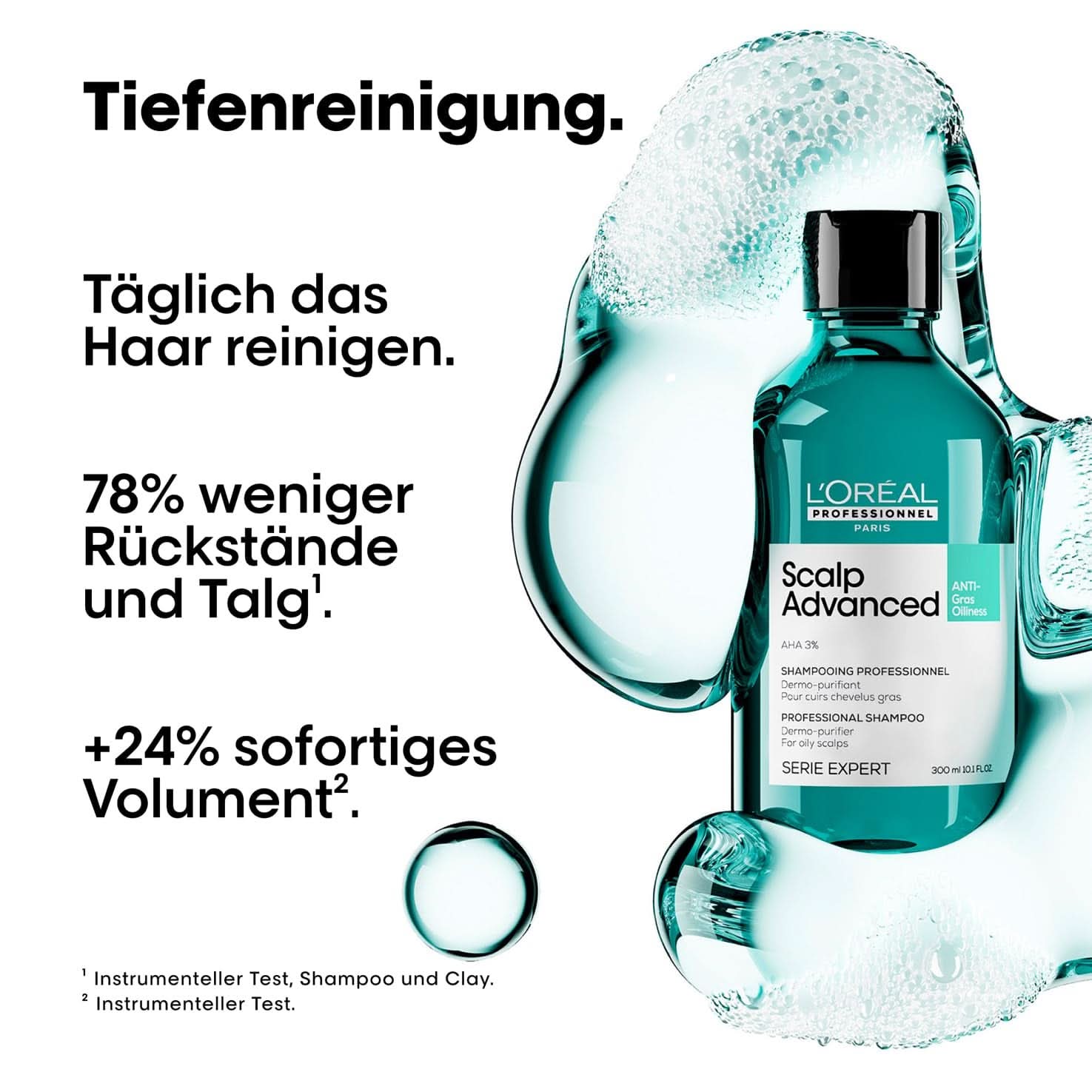 L'Oréal Professionnel Oczyszczający szampon do tłustej skóry głowy, 300ml Naty Shop Prysznic i Kąpiel