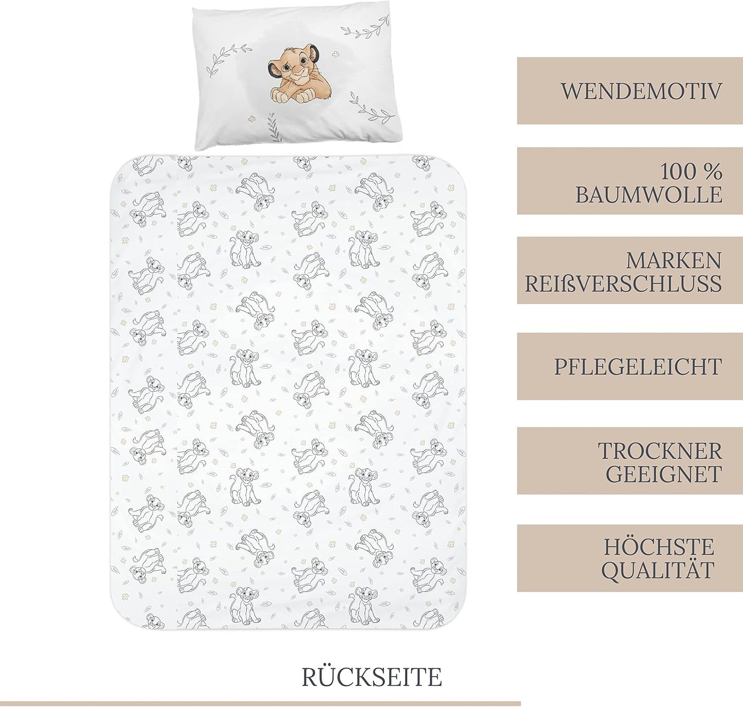 Pościel dziecięca, Simba, Pościel Król Lew - sklep dziecięcy Naty