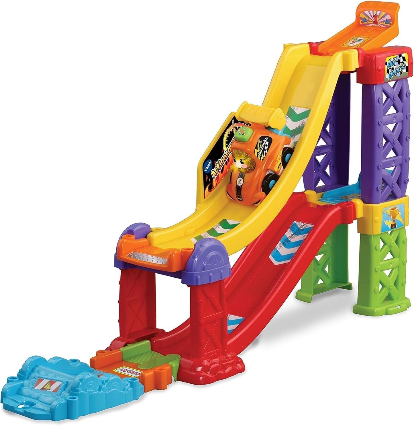 Vtech Electronics 80-527504 TUT Baby speedster rampa akcji zabawki Bebe Naty sklep domyślny tytuł