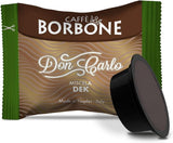 Caffè Borbone Don Carlo Dek Entkofeinierte Kaffeemischung - 50 Kapseln - Kompatybilny z Lavazza®* A Modo Mio®* Haushalts-Espressomaschinen