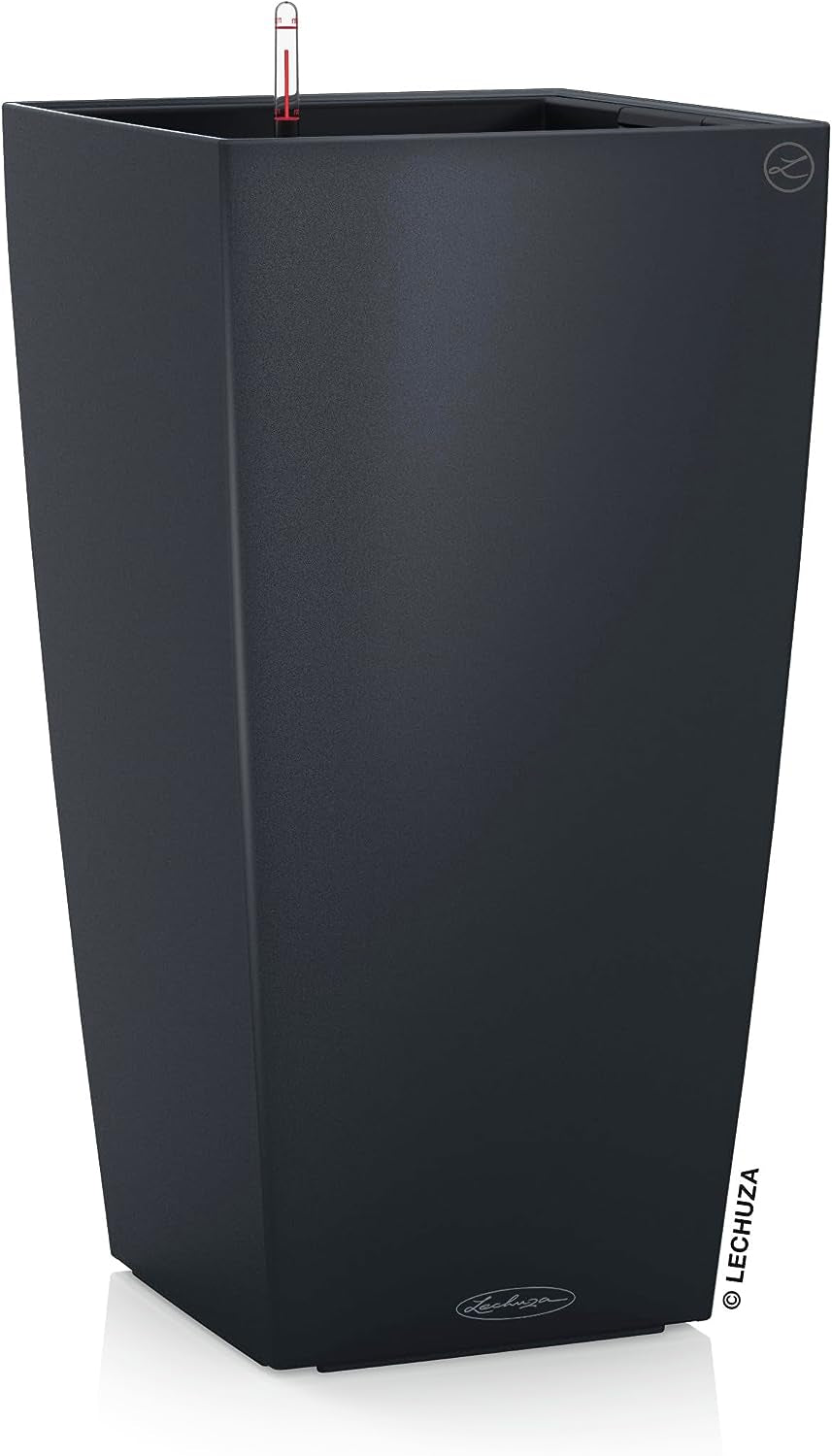 LECHUZA CUBICO Color 30 łupkowoszary 13138, 29,5x29,5x56,5 cm