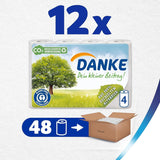 Papier toaletowy Dziękuję 56 sztuk, rolki 7X8, 3 warstwy