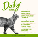 Almo Nature Daily - Nassfutter für Erwachsene Katzen - Kurczak - 100 g, Packung mit 32