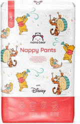 Marka Amazon: Mama Bear Disney Rozmiar 6 (15+ kg) - opakowanie miesięczne, białe, 120 sztuk (2 opakowania po 60)