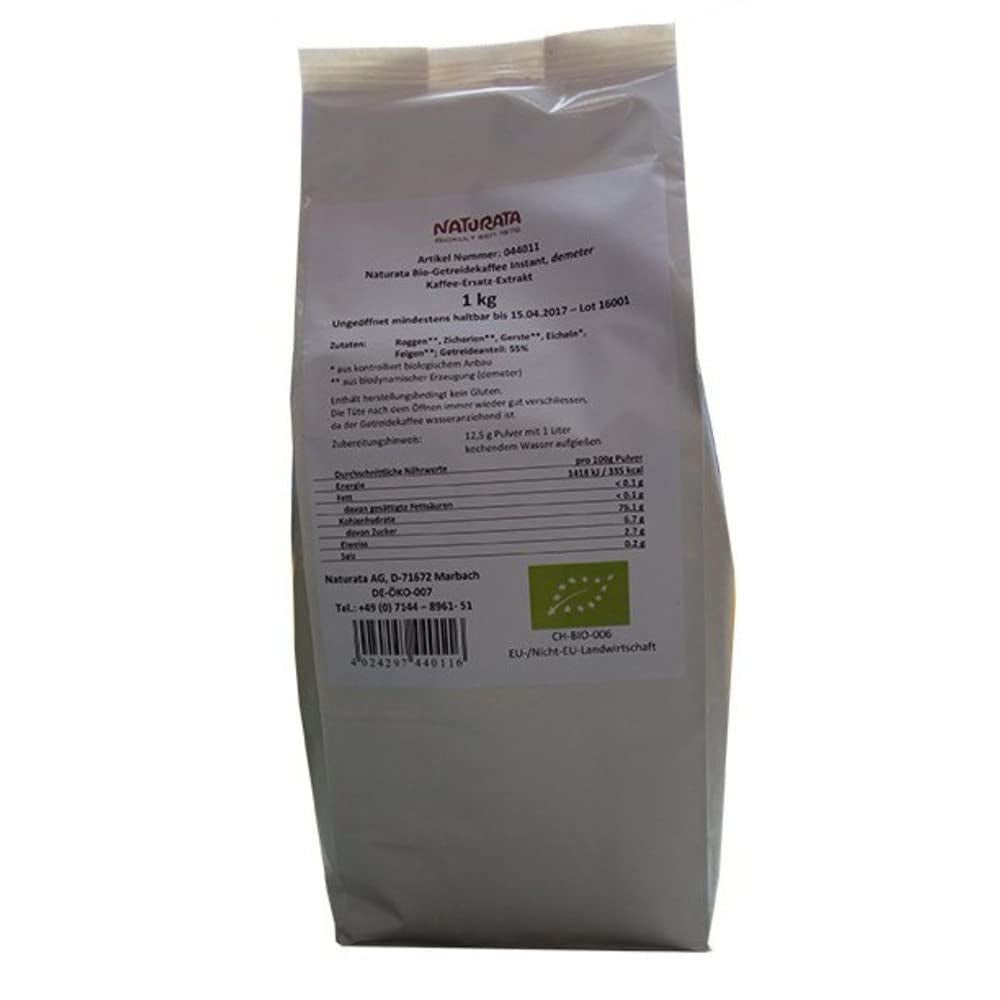 Kawa rozpuszczalna z ziaren, luz, Demeter, 1kg (2)