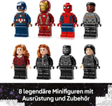 LEGO Marvel Kapitan Ameryka: Pojedynek w wojnie secesyjnej — Zestaw superbohaterów z 8 minifigurkami — Zabawkowy zestaw do budowania i zabawy samolotem — prezent dla chłopców i dziewcząt 76314 Zestawy do budowania Kup w sklepie LEGO
