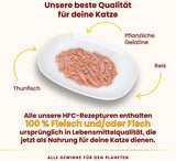 Almo Nature HFC Jelly mokra karma dla kota - z tuńczykiem, opakowanie 24 szt. (24 x 55 g)