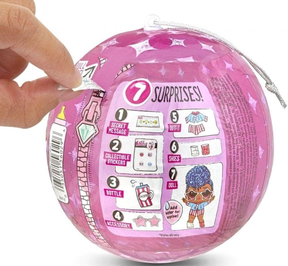LOL Surprise Glitzer Series - Glitzer-Puppen im 12er-Pack - ponad 80 niespodzianek z Puppen, strojami, akcesoriami i nie tylko - Gra mit Wasserüberraschung - Für Mädchen und Jungen ab 4 Jahren