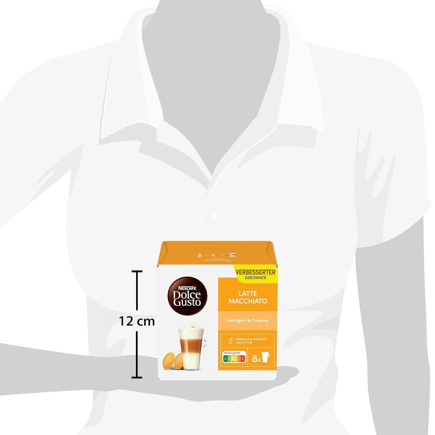 NESCAFÉ DOLCE GUSTO Latte Macchiato Kaffeekapseln 3-pak (3 x 16 Kapseln)