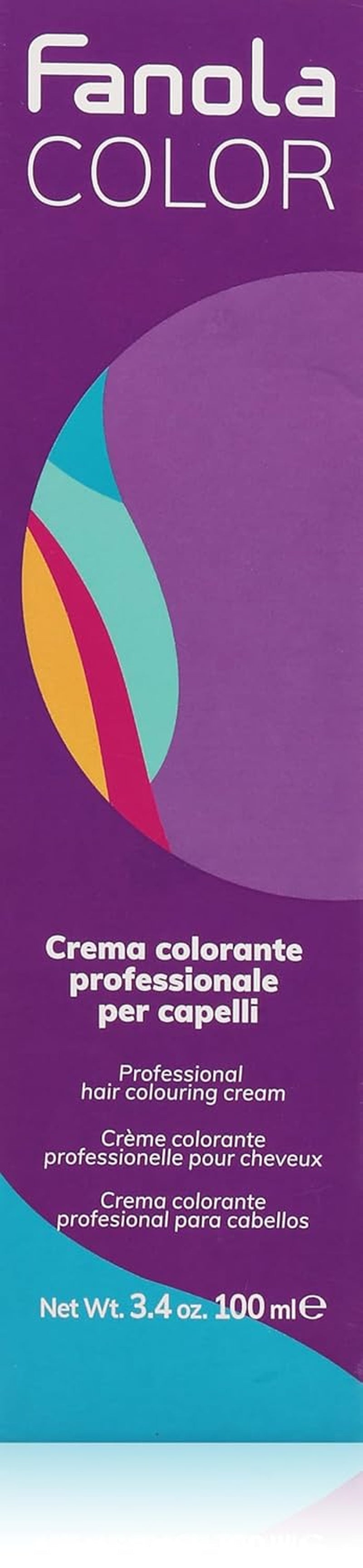 Fanola crema colore Krem koloryzujący 7.0 Blond, 100 ml Farba do włosów Naty Shop 4.0 Średni brąz