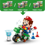 LEGO Super Mario: Mario Kart - Rower Yoshi, zestaw kolekcjonerski Nintendo Adventure, prezent dla dzieci, chłopców, dziewcząt i graczy w wieku 7+, zestaw figurek Yoshi 72031 Zestawy do budowania Kup w sklepie LEGO