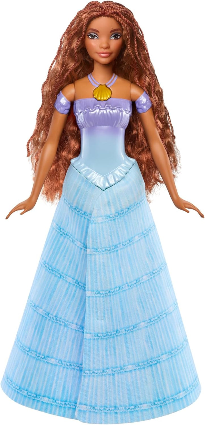 Lalka Mattel Disney Princess Ariel, inspirowana filmem „Mała Syrenka”, Transformacja: Zabawka-Syrenka, Telefon komórkowy, Prezenty Disneya, Zabawki dla 3-latków, Lalki HLX13 Naty Shop