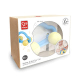 Hape Roll & Grzechotka Autko, zabawka dla dziecka Bebe Naty Shop Toys