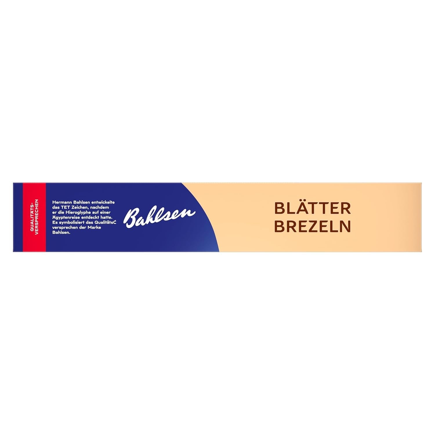 Ciasto francuskie Bahlsen - opakowanie 12 szt. - Karmelizowane ciasto francuskie w kształcie precli (12 x 100 g)