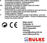 Drewniana zabawka Rülke 23112 Domek dla lalek, kolory drewna, czerwony Domki dla lalek Naty Shop