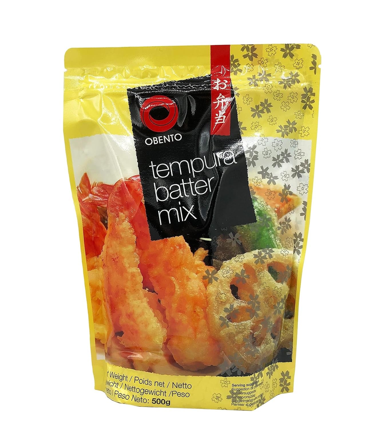 Mieszanka do ciasta Tempura Tempura Back-Frittiermischung, 500 gramów Mieszanka do pieczenia i gotowania Naty Shop