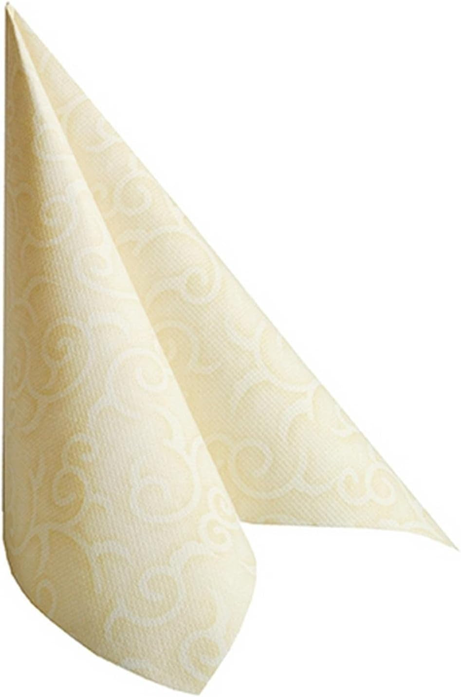 Papstar, 50 serwetek „ROYAL Collection” 1/4-krotnie 40 cm x 40 cm szampan „Casali”, #84877