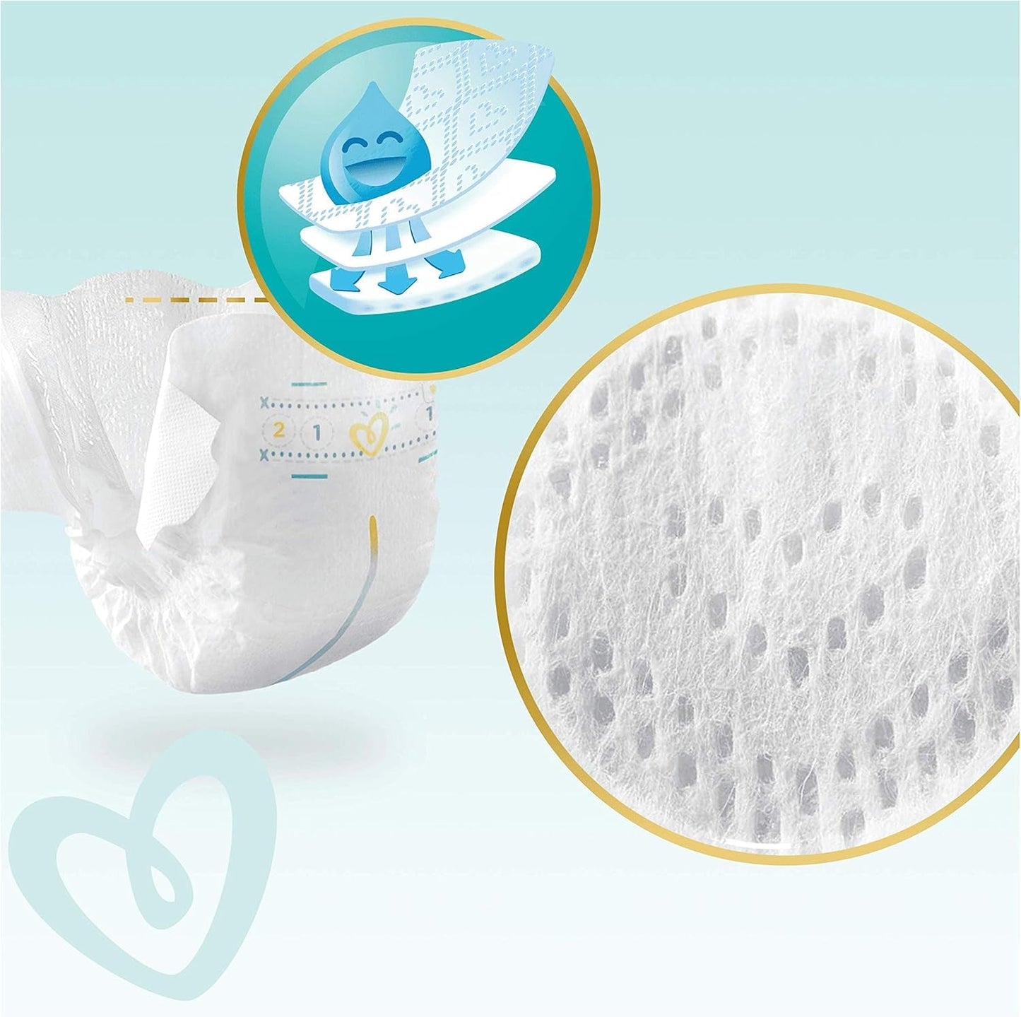 Pampers Premium Protection Funty, rozmiar: 0