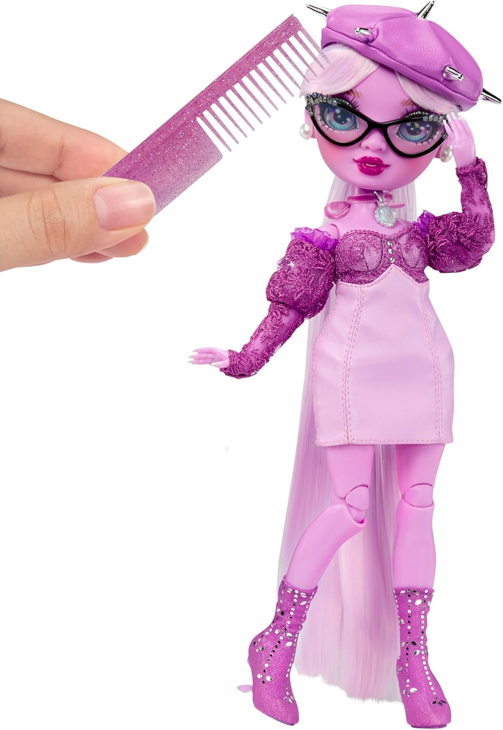Rainbow High Shadow High F23 Fashion Doll Fioletowa