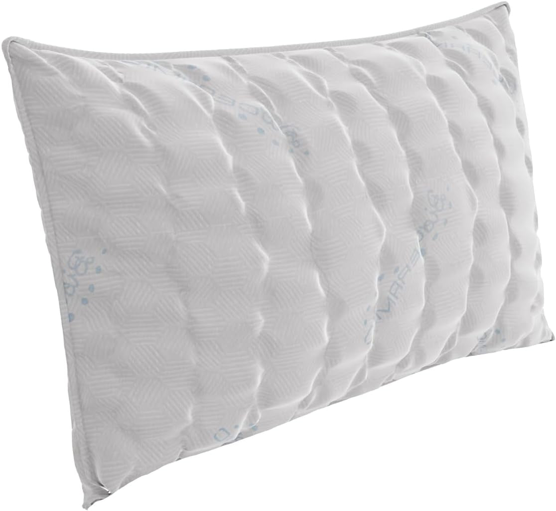 Pościel włoska MB Home Italia, poduszka, bioceramika, jasnoszara, 45 x 75 cm Poduszki standardowe Naty Shop