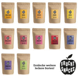 Borówki liofilizowane: 100g suszonych borówek uprawnych do koktajli, musli, posypki do owsianek - Jagody liofilizowane bez dodatku cukru - NutriPur Borówki liofilizowane Produkty odwodnione Naty Shop