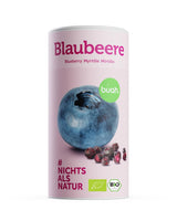 Borówki liofilizowane organiczne BUAH® | Borówki liofilizowane organiczne bez dodatku cukru | 100% owoców liofilizowanych (wegańskie, bezglutenowe, bez laktozy) | Idealna przekąska (140g) Produkty suszone Naty Shop Tytuł domyślny
