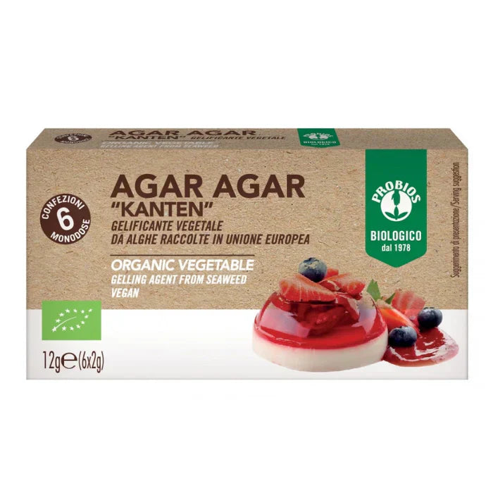 Probios Agar Agar mielony 12g (6x2g), Sklep Eco Naty