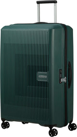 American Tourister Aerostep - Spinner L, rozkładana walizka, 77 cm, 101,5/109 L, pomarańczowa (jasnopomarańczowa) Bagaż i sprzęt podróżny Naty Shop Green (Dark Forest) L (77 cm - 101,5/109 L)
