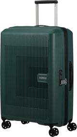 American Tourister Aerostep - Spinner L, Walizka z możliwością rozbudowy, 77 cm, 101,5/109 L, Pomarańczowa (Jasny Pomarańcz) - Naty Shop