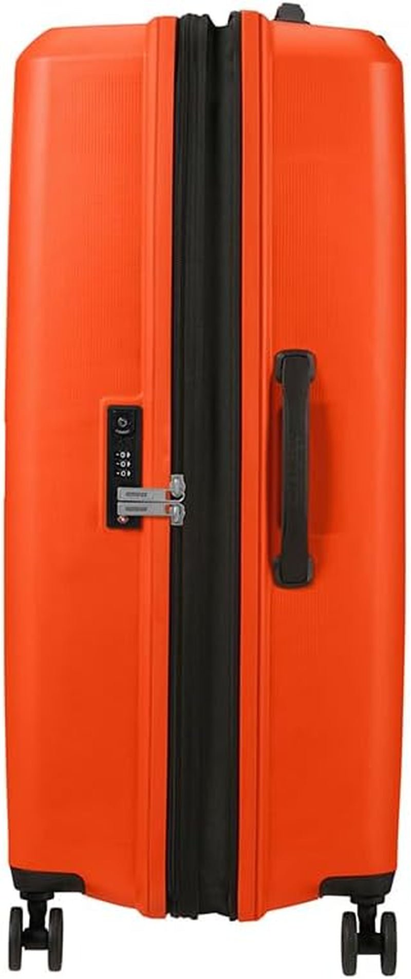 American Tourister Aerostep - Spinner L, Walizka z możliwością rozbudowy, 77 cm, 101,5/109 L, Pomarańczowa (Jasna Pomarańcza) Bagaż i sprzęt podróżny Naty Shop