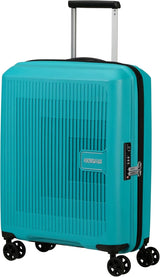 American Tourister Aerostep - Spinner L, rozkładana walizka, 77 cm, 101,5/109 L, pomarańczowa (jasnopomarańczowa) Bagaż i sprzęt podróżny Naty Shop Turkusowy (Tone Turkusowy) S (55 Cm - 36/40 L)