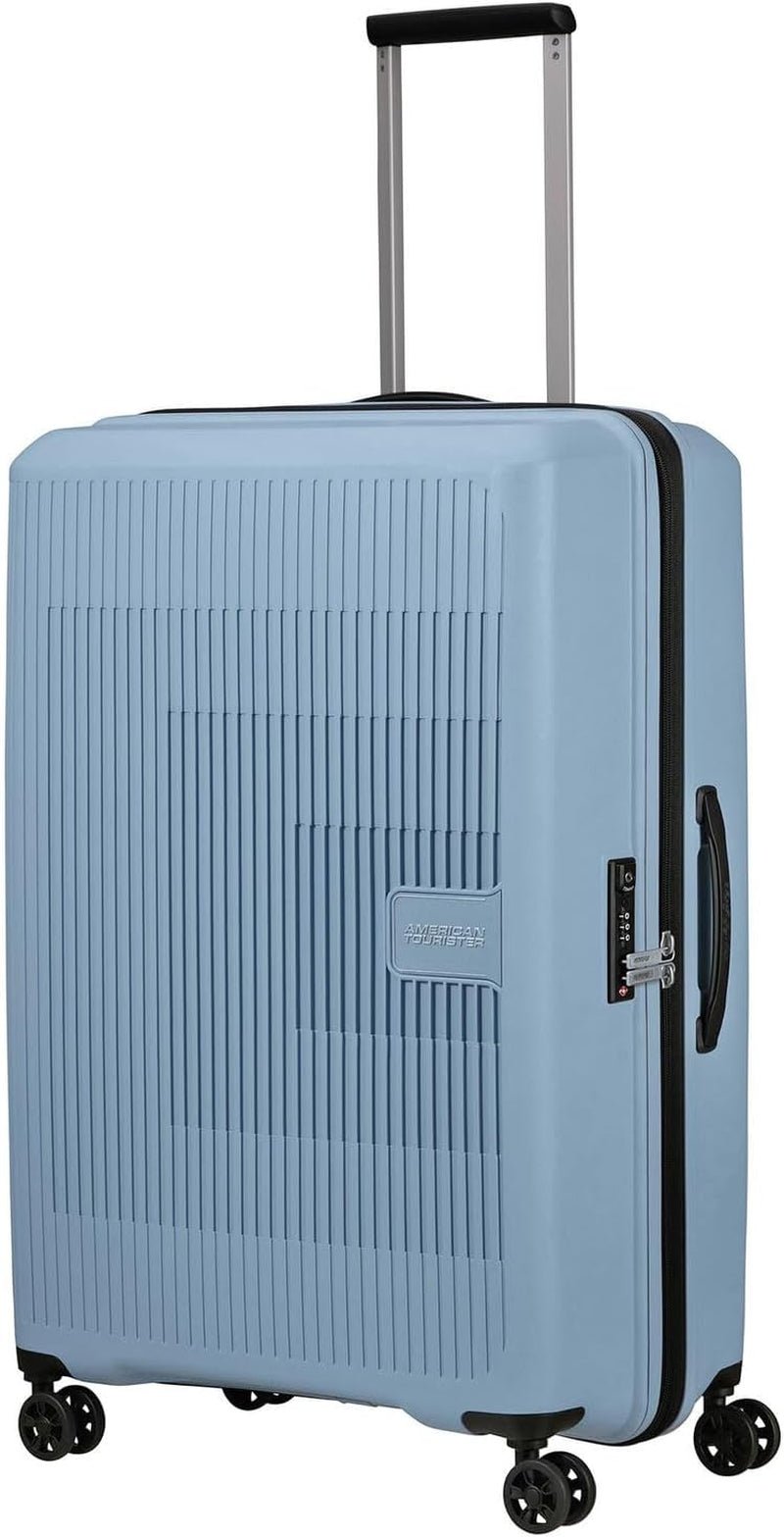 American Tourister Aerostep - Spinner L, rozkładana walizka, 77 cm, 101,5/109 L, pomarańczowa (jasno pomarańczowa) Bagaż i sprzęt podróżny Naty Shop szary (Soho szary) L (77 cm - 101,5/109 L)