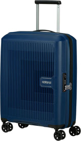 American Tourister Aerostep - Spinner L, Walizka z możliwością rozbudowy, 77 cm, 101,5/109 L, Pomarańczowa (Jasny Pomarańcz) - Naty Shop