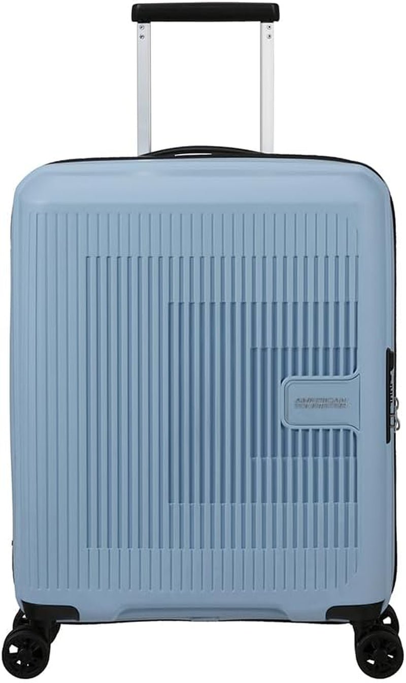 American Tourister Aerostep - Spinner L, rozkładana walizka, 77 cm, 101,5/109 L, pomarańczowa (jasno pomarańczowa) Bagaż i sprzęt podróżny Naty Shop Szary (Soho Szary) S (55 Cm - 36/40 L)