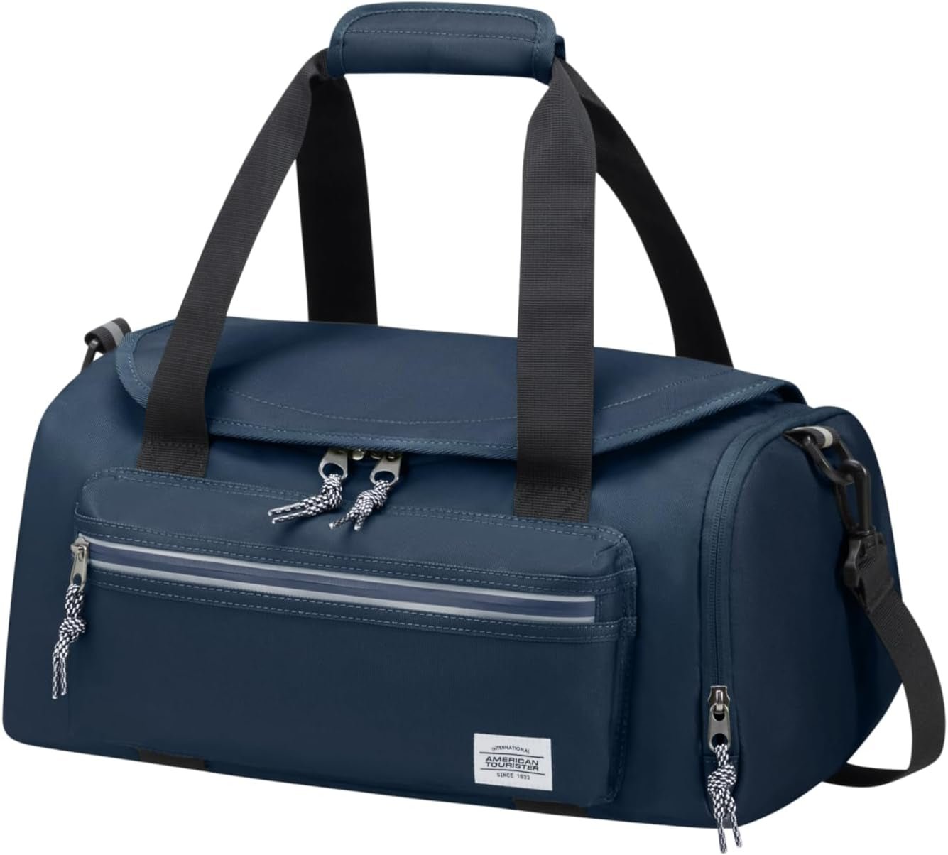 American Tourister BrightUp Zip Torba podróżna, 52 cm, 44 L, Niebieska (Granatowa), Niebieska (Granatowa), Torba podróżna 52 cm, Torby podróżne Bagaż i sprzęt podróżny Naty Shop Niebieska (Granatowa) Torba podróżna Ryanair (40 Cm - 22 L)