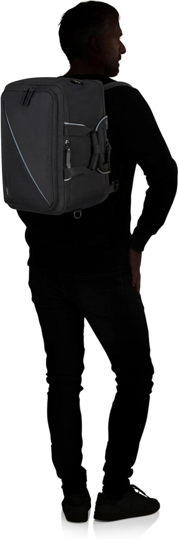American Tourister Take2Cabin - Trójstronna torba podróżna Ryanair, 40 cm, 25 L, czarna (czarna) Bagaż i sprzęt podróżny Naty Shop