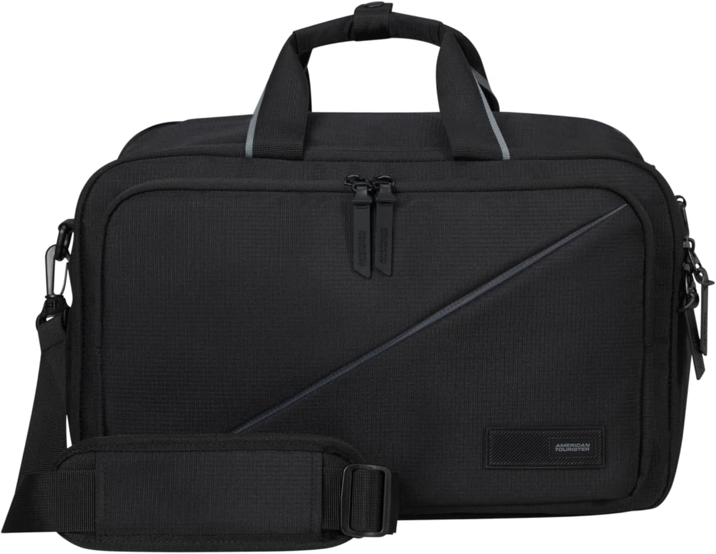 American Tourister Take2Cabin - Trójstronna torba podróżna Ryanair, 40 cm, 25 L, czarna (czarna) Bagaż i sprzęt podróżny Naty Shop