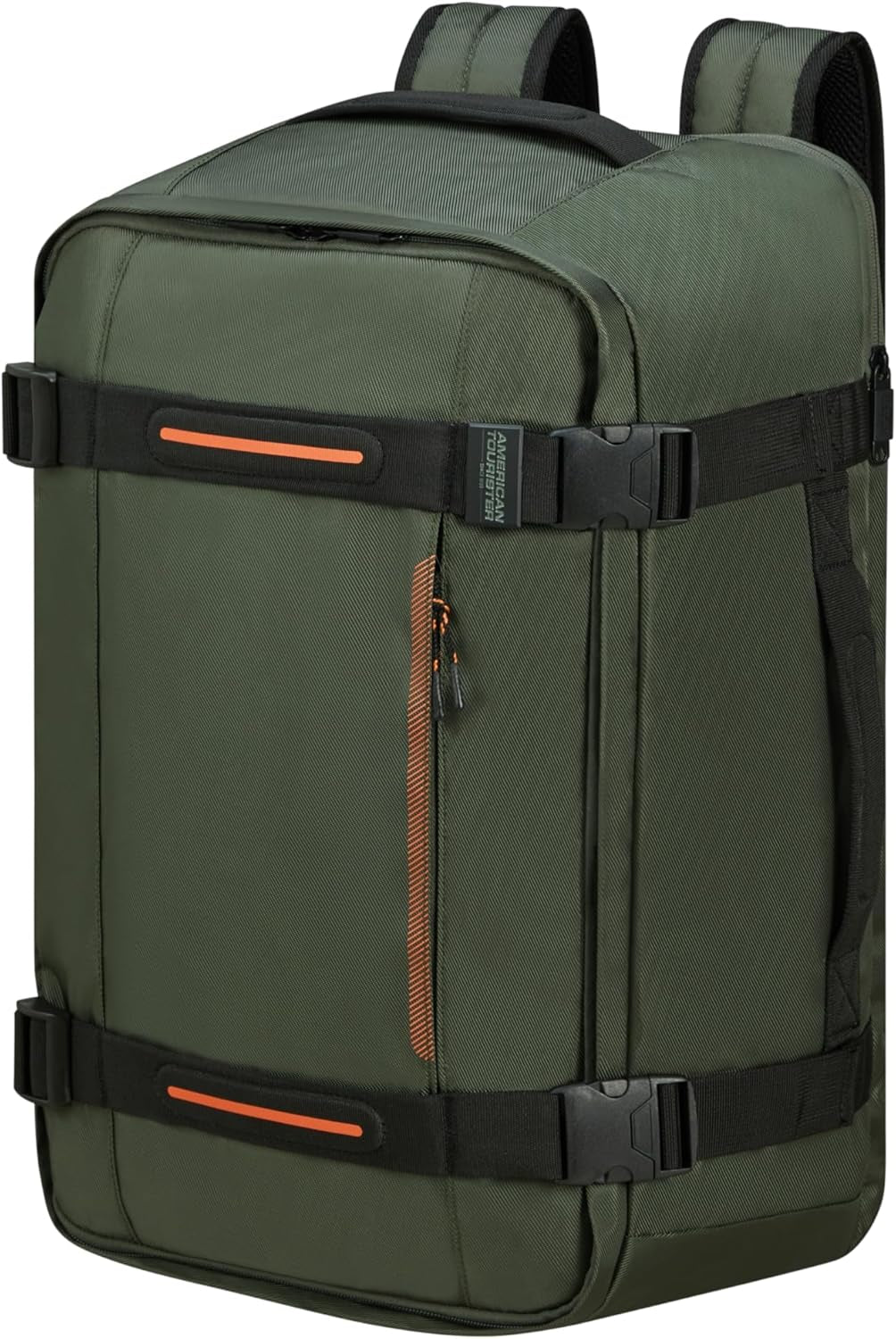 Torba podróżna American Tourister Urban Track - Ryanair Podręczna torba pod siedzeniem 25 x 20 x 40 cm 24,5 L Asphalt Black Bagaż i sprzęt podróżny Naty Shop Green (ciemny khaki) Plecak podróżny