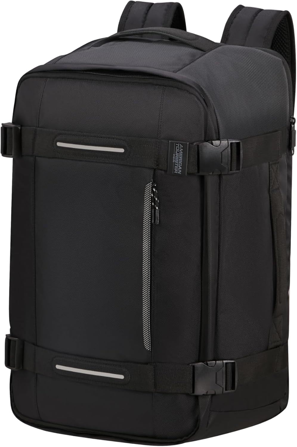 American Tourister Urban Track - Torba podręczna Ryanair pod siedzeniem 25 x 20 x 40 cm 24,5 L Czarna (asfaltowa czerń) Bagaż i sprzęt podróżny Naty Shop Czarny (asfaltowy) Plecak podróżny