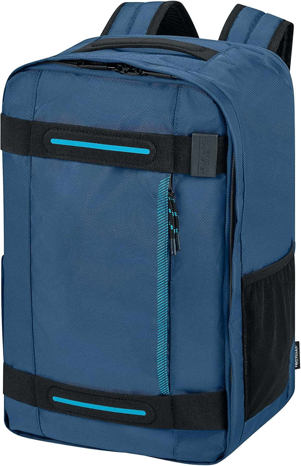 Torba podróżna American Tourister Urban Track - Ryanair Pod siedzeniem Torba podręczna 25 x 20 x 40 cm 24,5 L Czarna (asfaltowa czerń) Bagaż i sprzęt podróżny Naty Shop Niebieski (Battle Navy) Plecak kabinowy